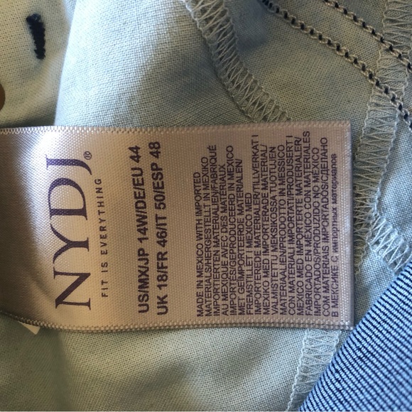 Marilyn Straight blue jeans NYDJ - Picture 3 of 5